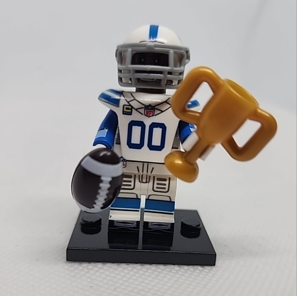 Minifigure american football NFL Indianapolis Colts Football  buildingblock M12